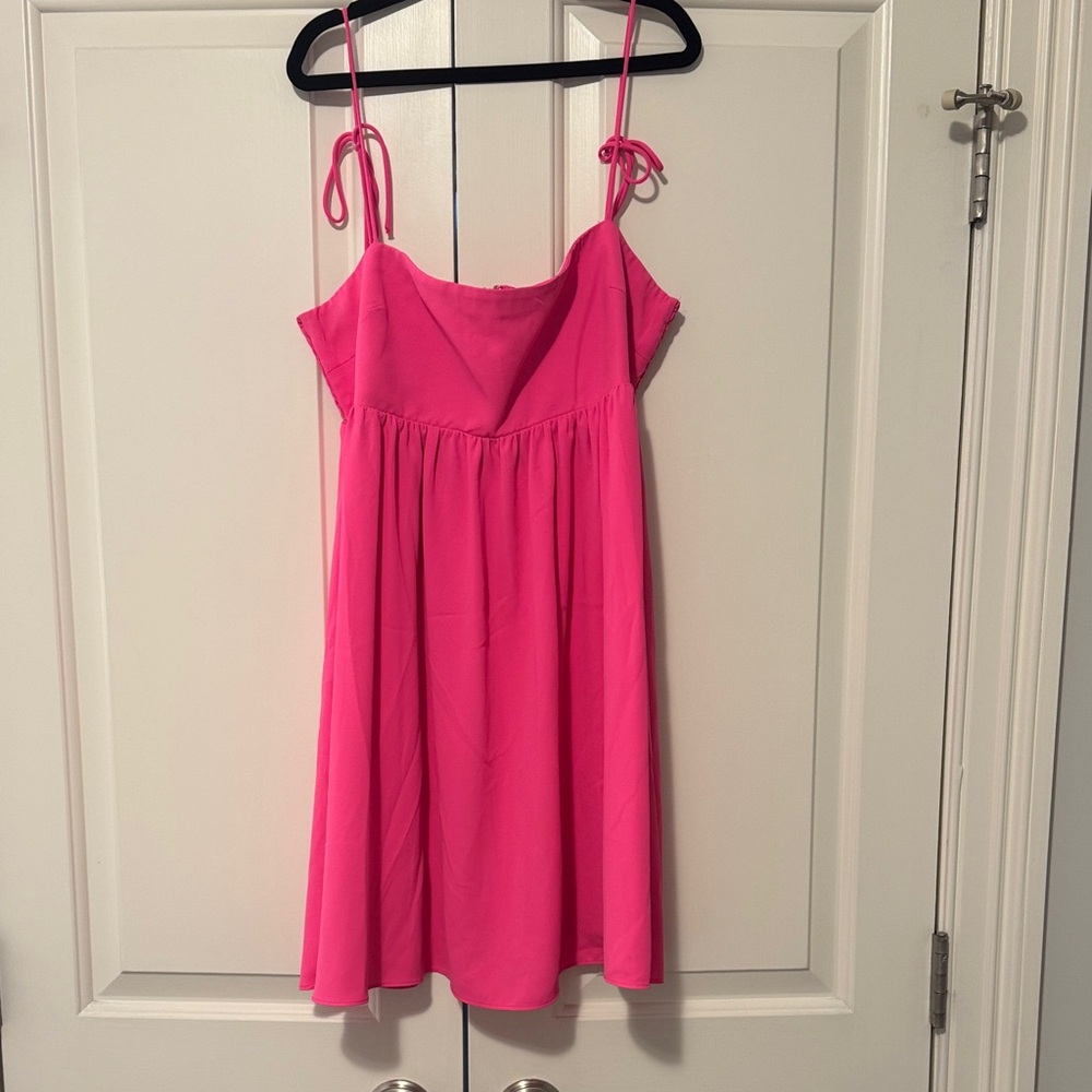 Amanda Uprichard Hot Pink Dress